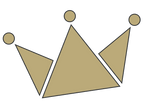 Gold crown logo